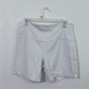 Lululemon Align Biker Shorts (White)